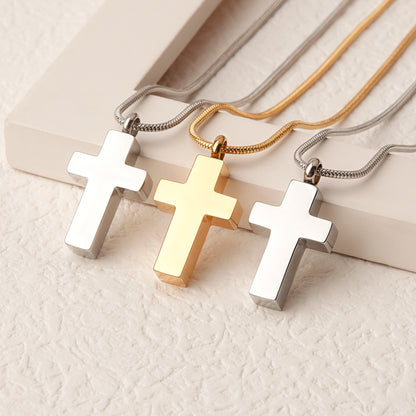 Premium Cross Memorial Necklace