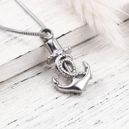 Anchor Memorial Necklace