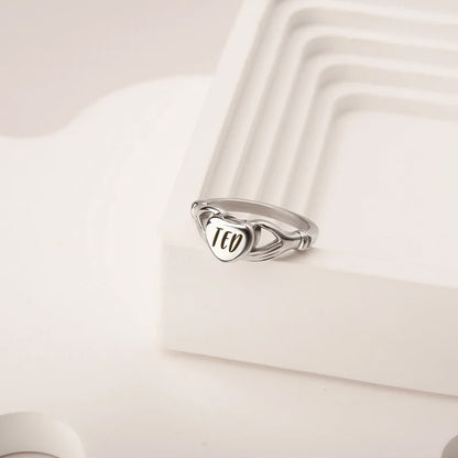 Heart in Hands Memorial Ring