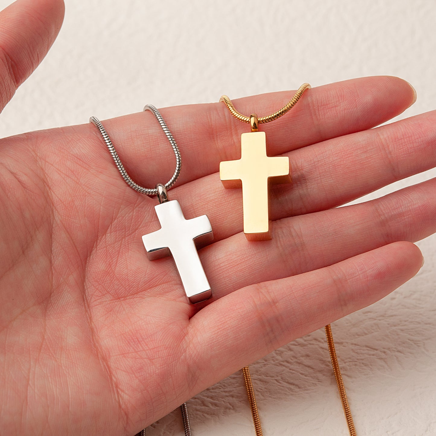 Premium Cross Memorial Necklace