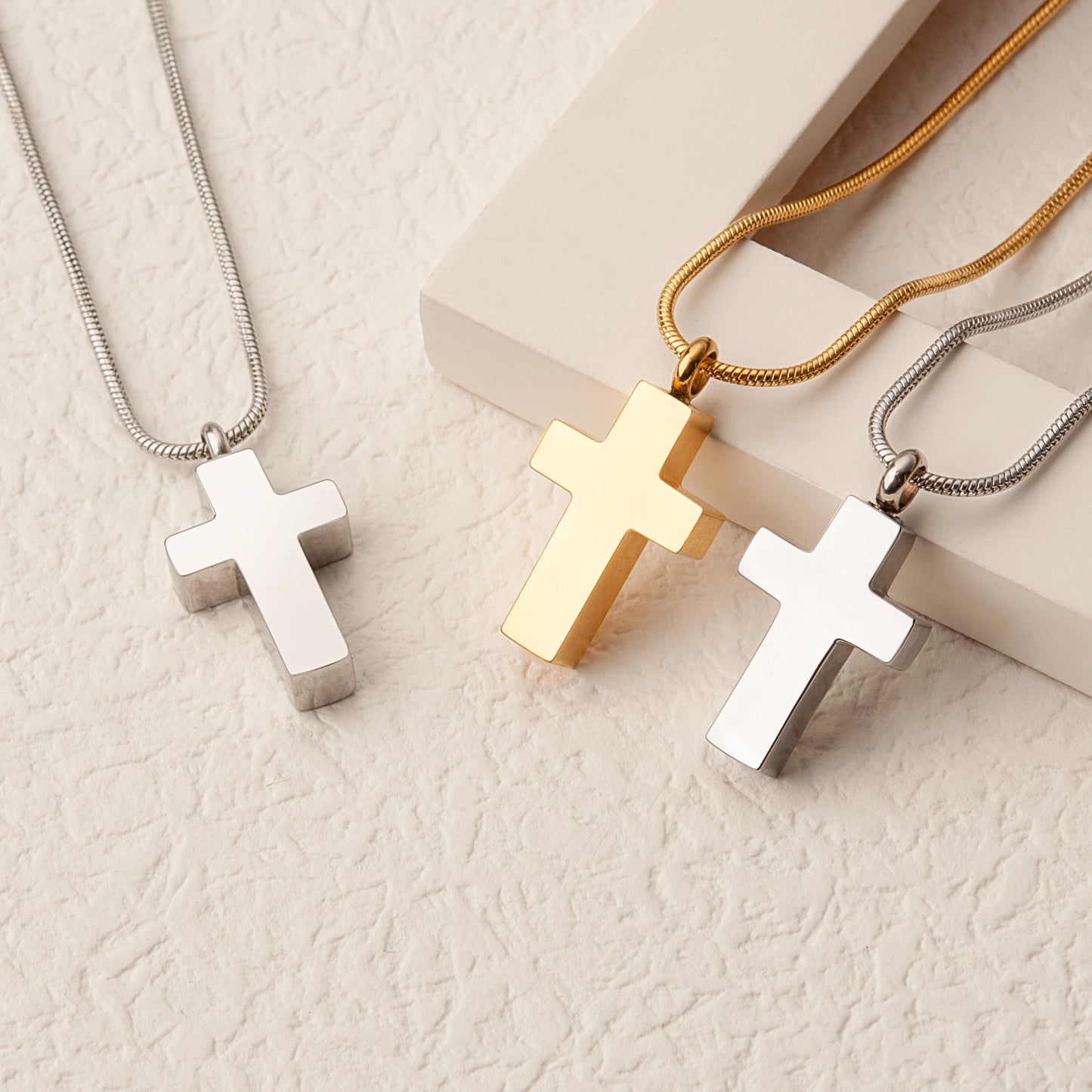 Premium Cross Memorial Necklace