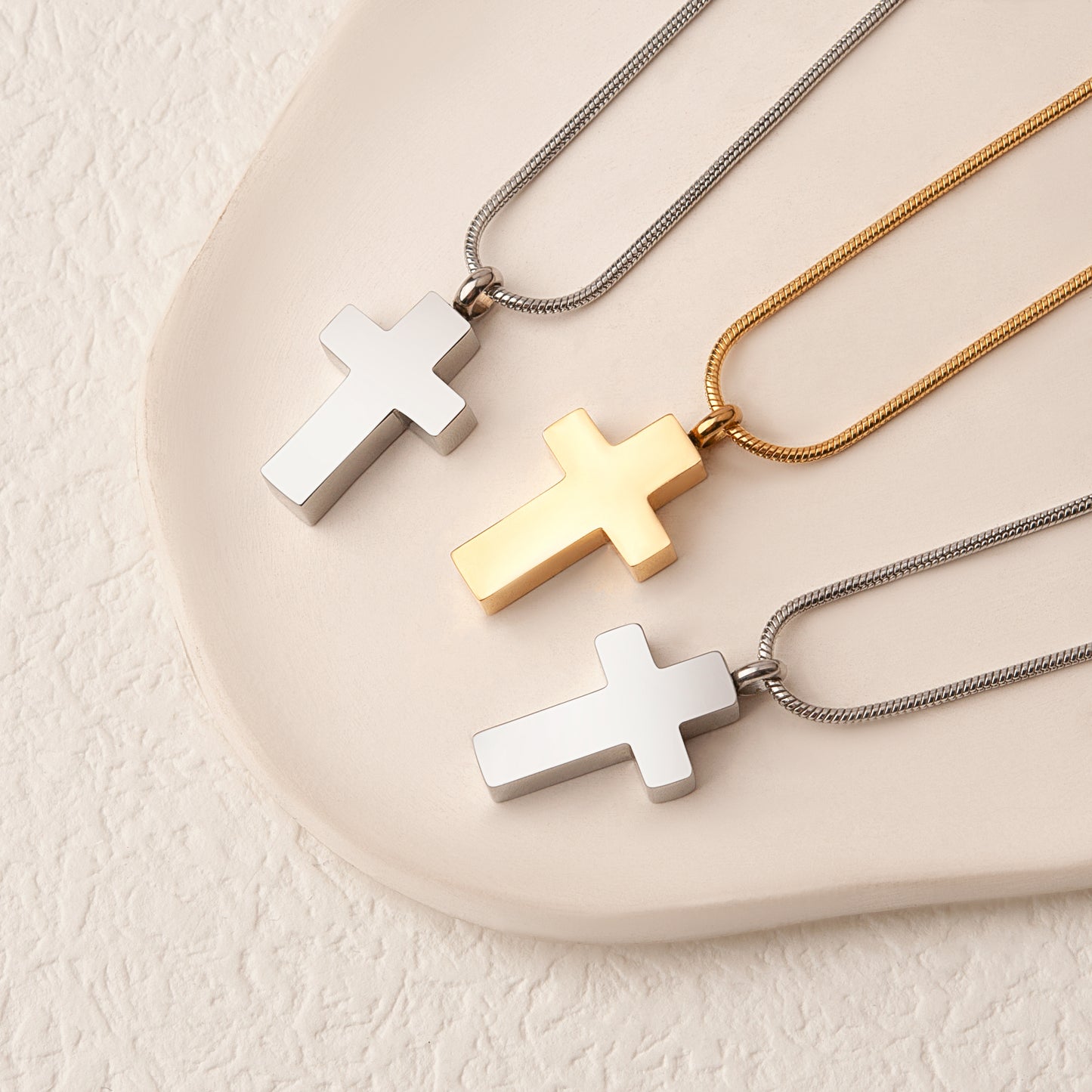 Premium Cross Memorial Necklace