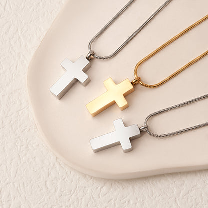 Premium Cross Memorial Necklace