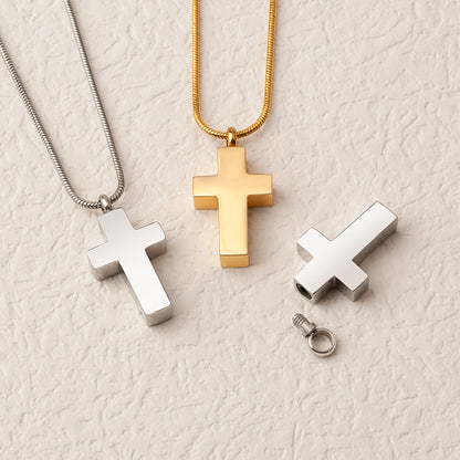 Premium Cross Memorial Necklace