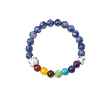 Personalized Rainbow Bridge Memorial Bracelet