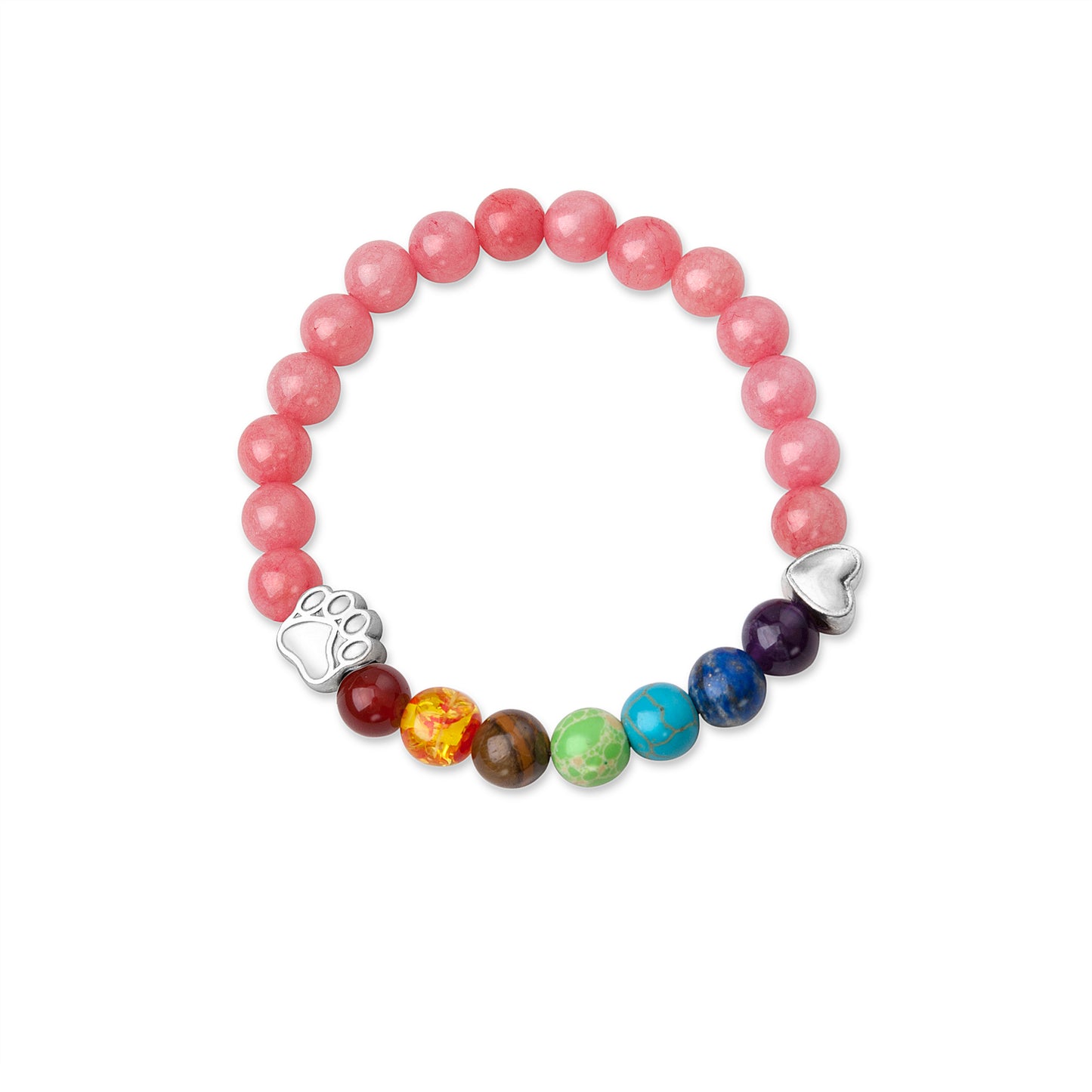 Personalized Rainbow Bridge Memorial Bracelet