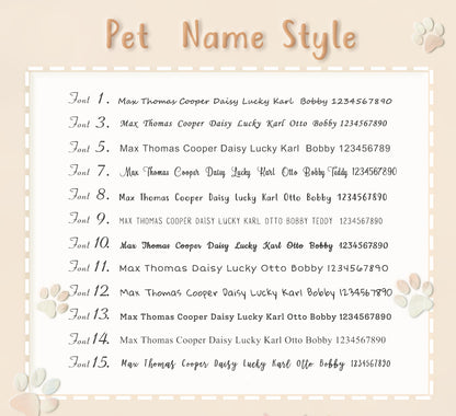 Star Shaped Space Pet Tag - Name