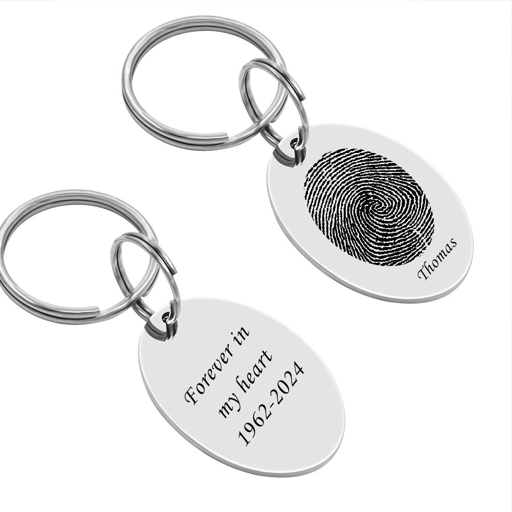 Blank Polished Key Chain