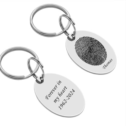 Blank Polished Key Chain