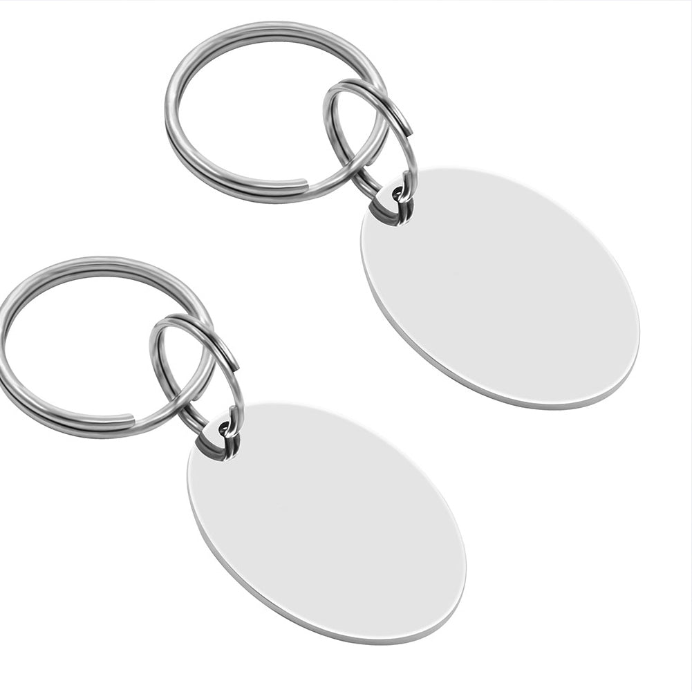 Blank Polished Key Chain