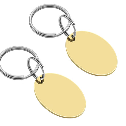 Blank Polished Key Chain