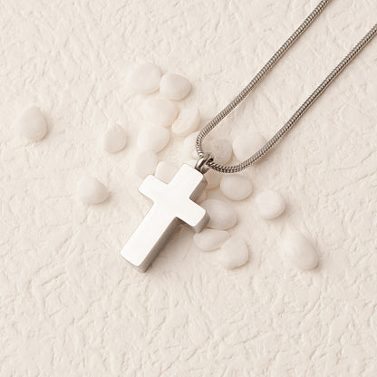 Premium Cross Memorial Necklace