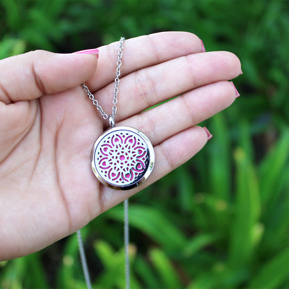 Fantasy Flower Aromatherapy Necklace