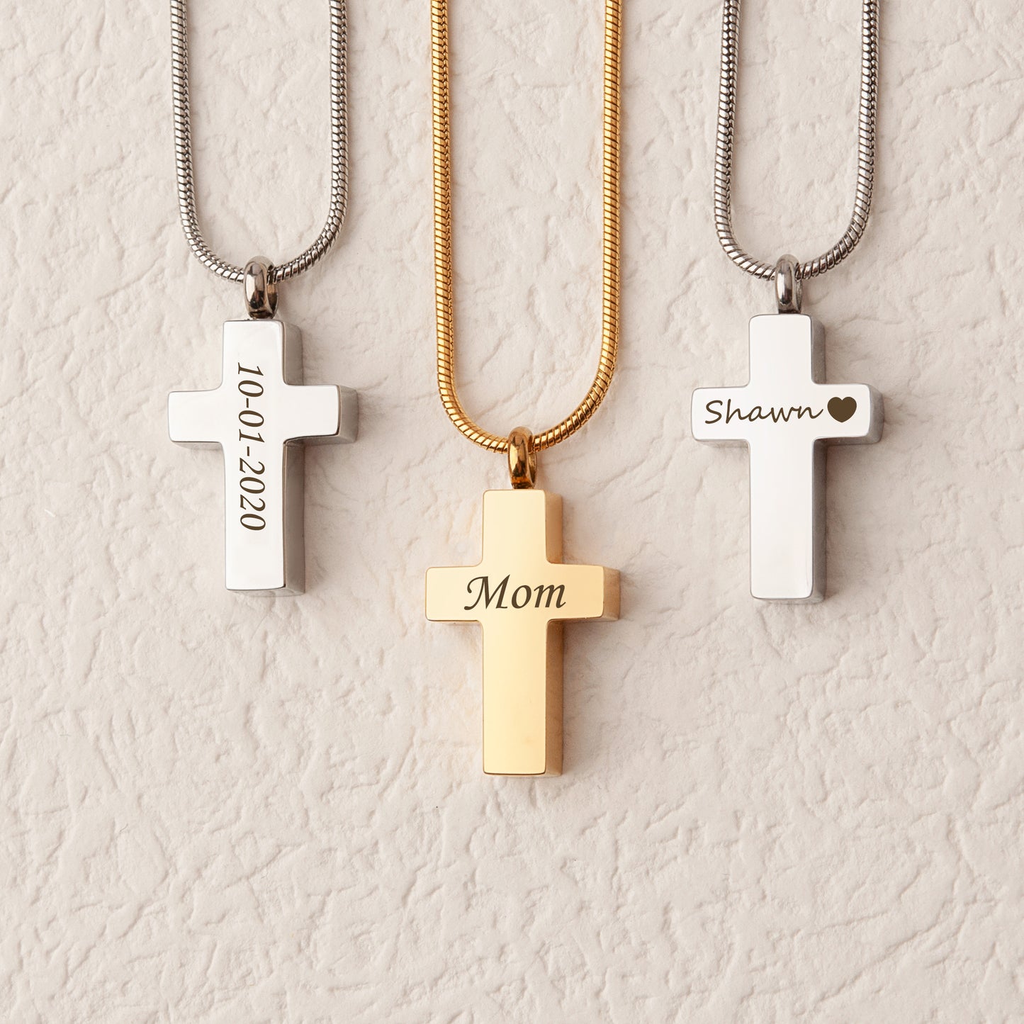 Premium Cross Memorial Necklace