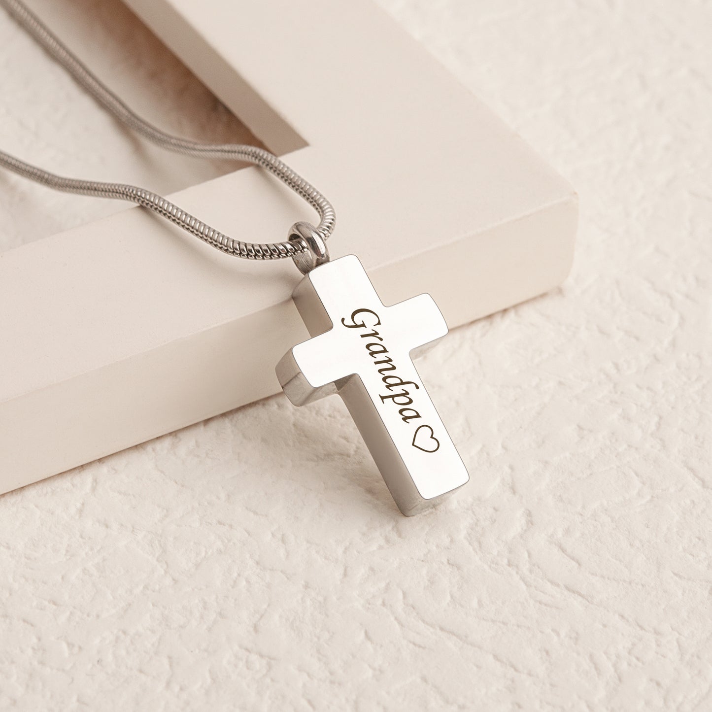 Premium Cross Memorial Necklace