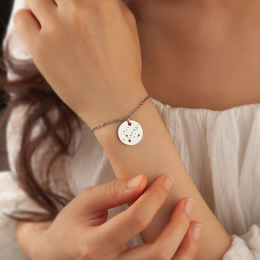 Constellation Disc Bracelet