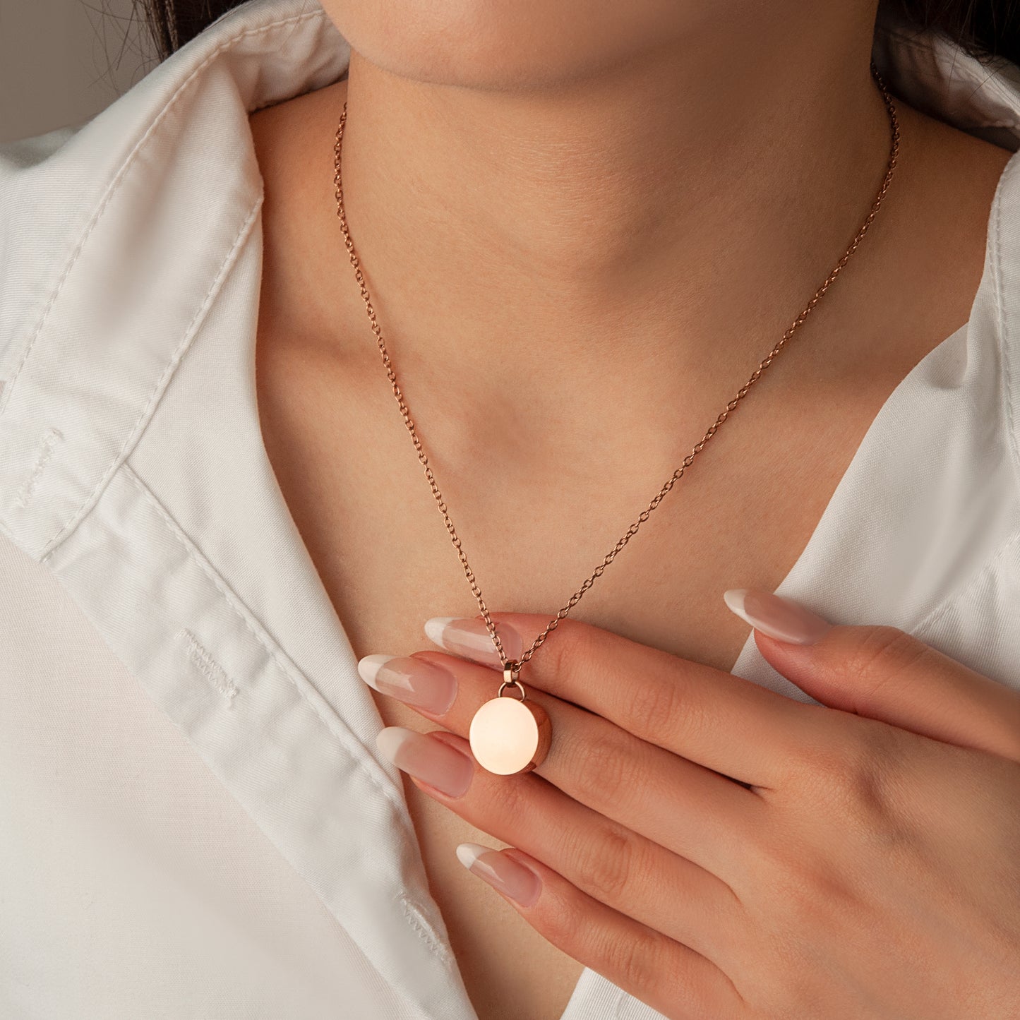 Pet Fur Memorial Necklace