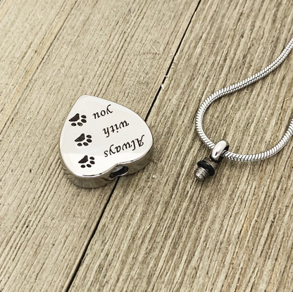 Always with You Pet Memorial Necklace