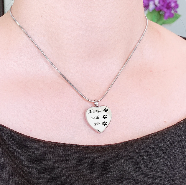 Always with You Pet Memorial Necklace