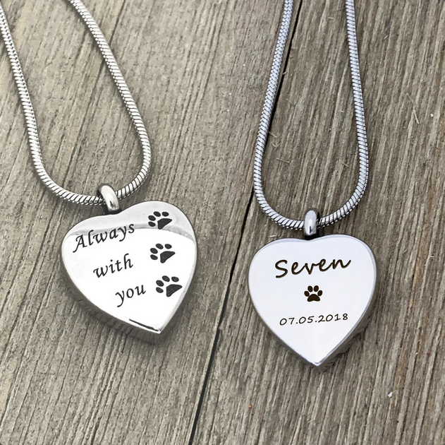 Always with You Pet Memorial Necklace