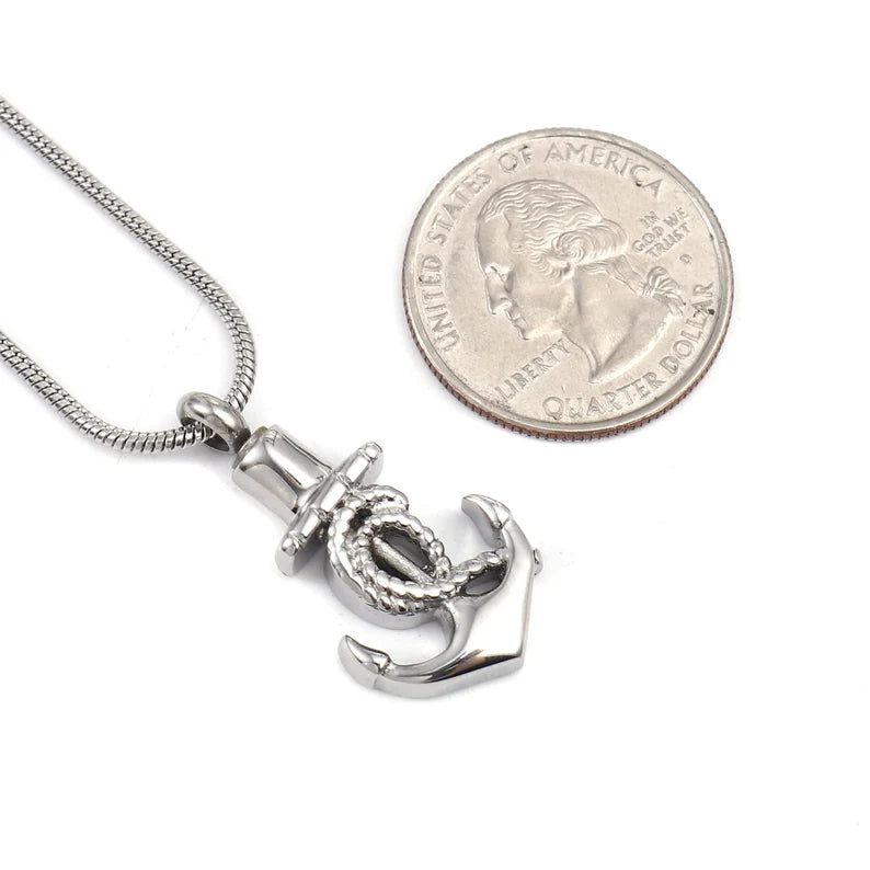 Anchor Memorial Necklace