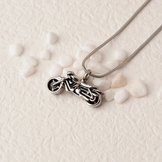 Motorcycle Memorial Necklace