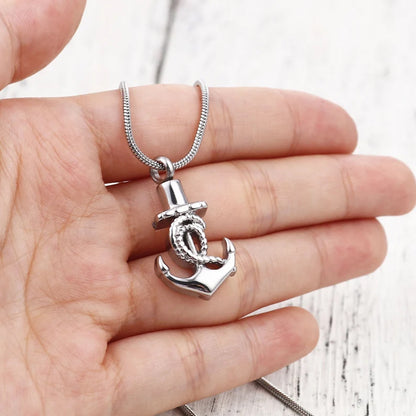 Anchor Memorial Necklace