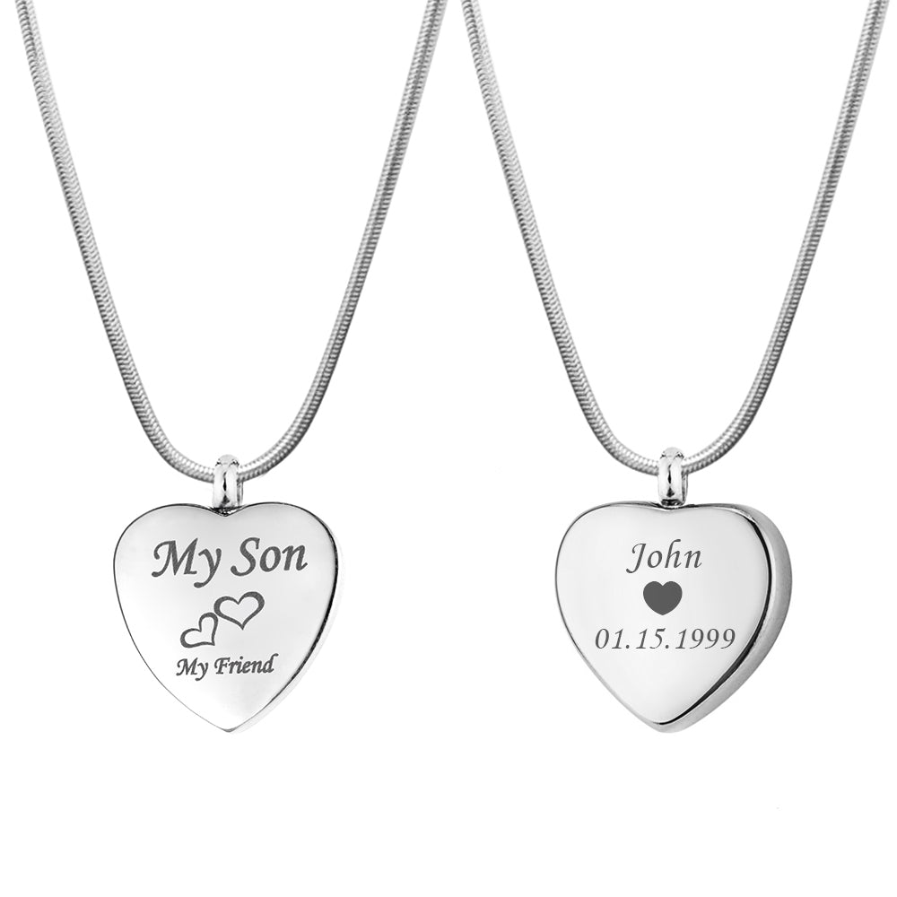 My Family My Friend Memorial Necklace