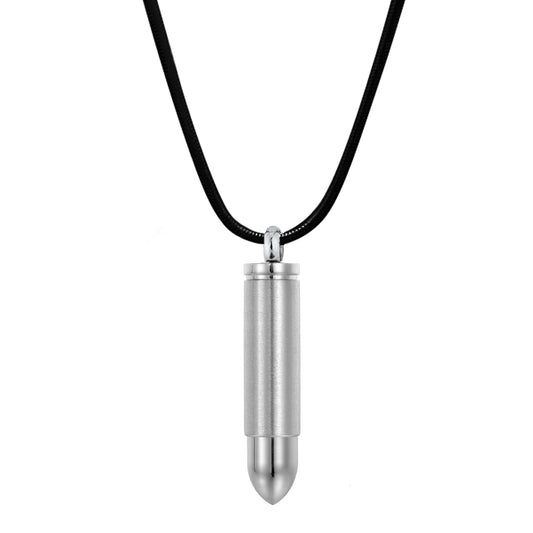 Silver Bullet Memorial Necklace