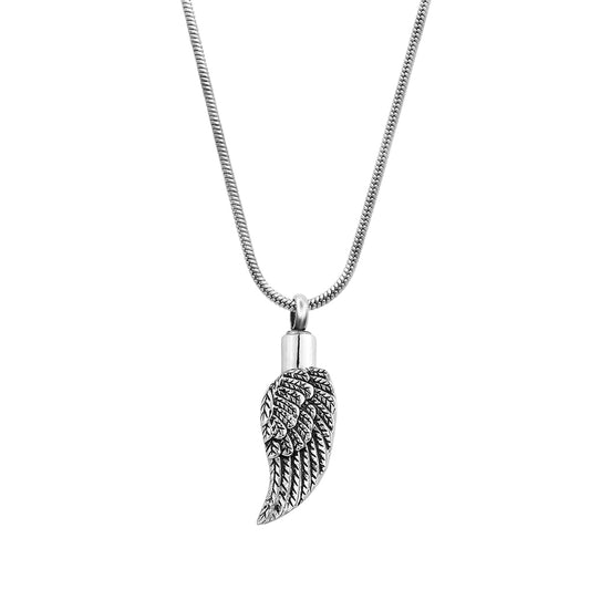 Angelic Wing Memorial Necklace