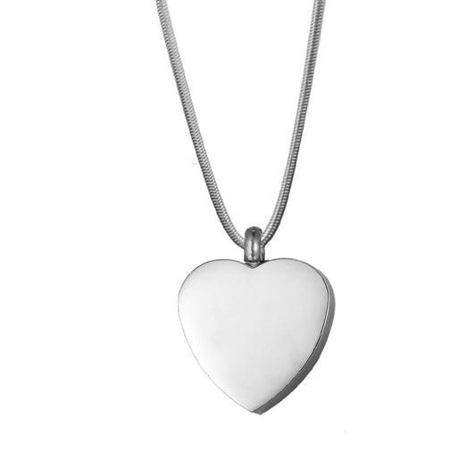 Classic Heart Memorial Necklace