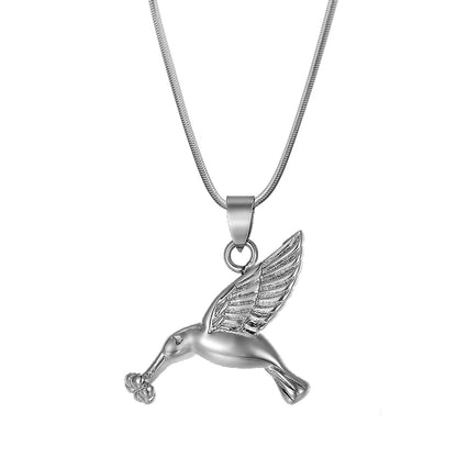 Hummingbird Memorial Necklace