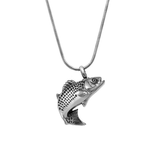 Fish Memorial Necklace