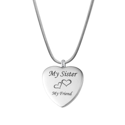 My Family My Friend Memorial Necklace