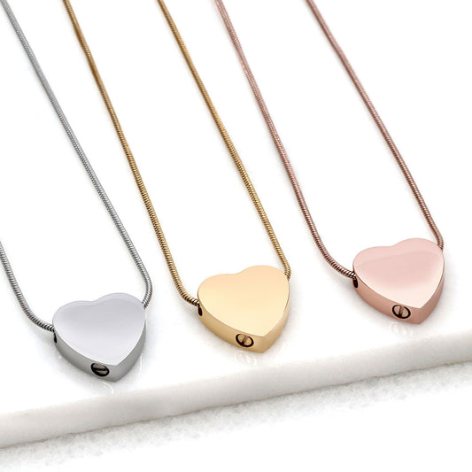 Precious Heart Memorial Necklace