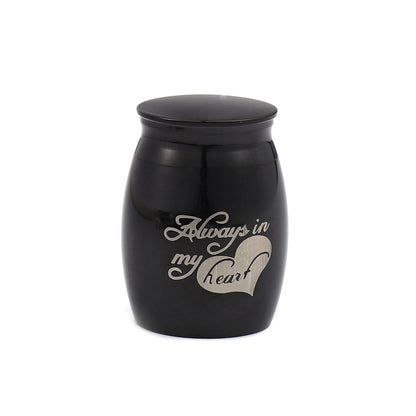 Always in my Heart Memorial Mini Urn