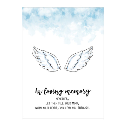 In Loving Memory Cross Memorial Necklace