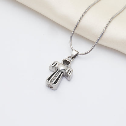 In Loving Memory of Your Baby Angel Memorial Necklace