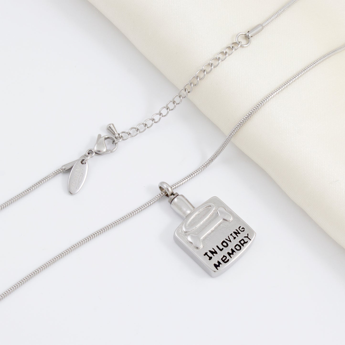 The best memory of your Loyal Dog Tag Memorial Necklace