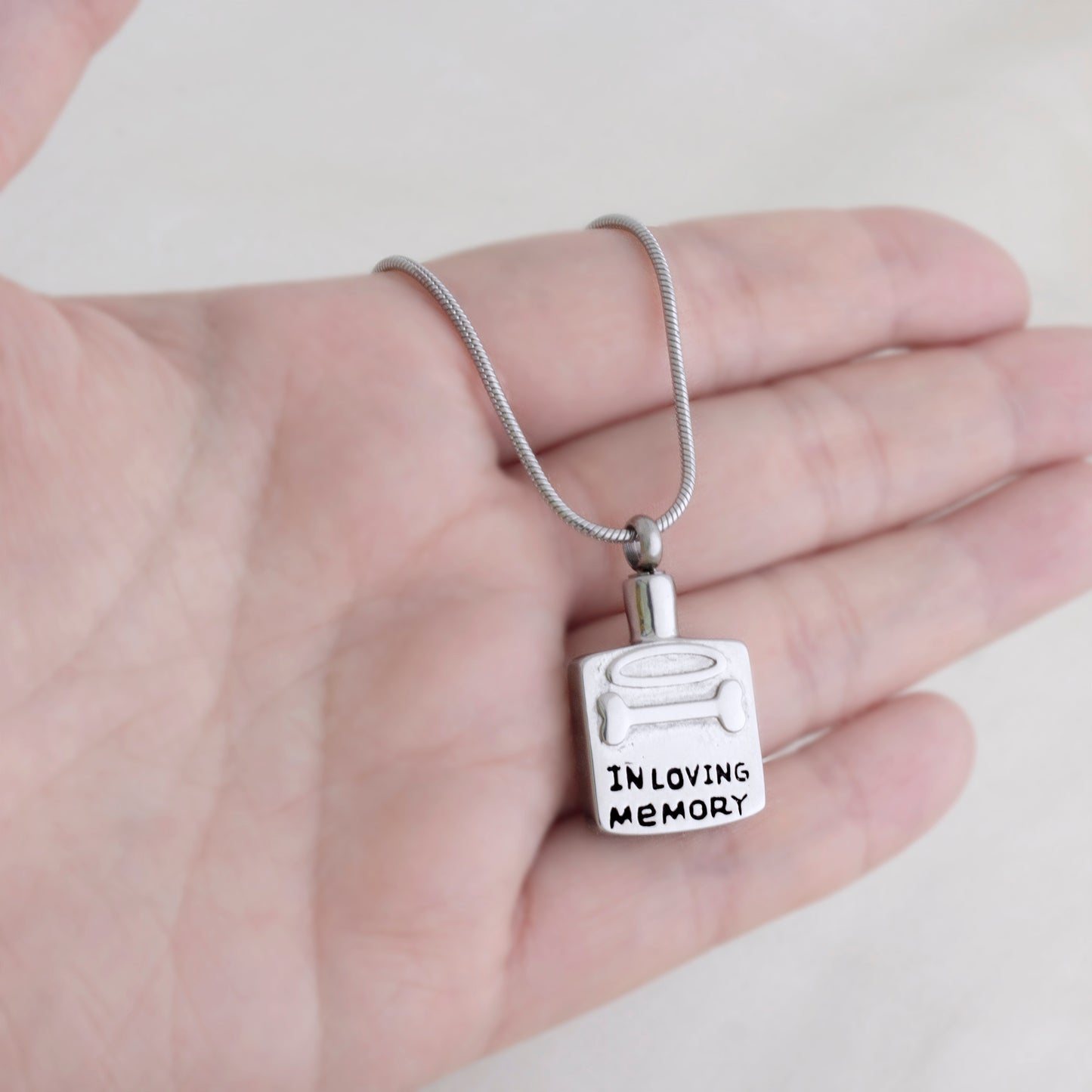 The best memory of your Loyal Dog Tag Memorial Necklace