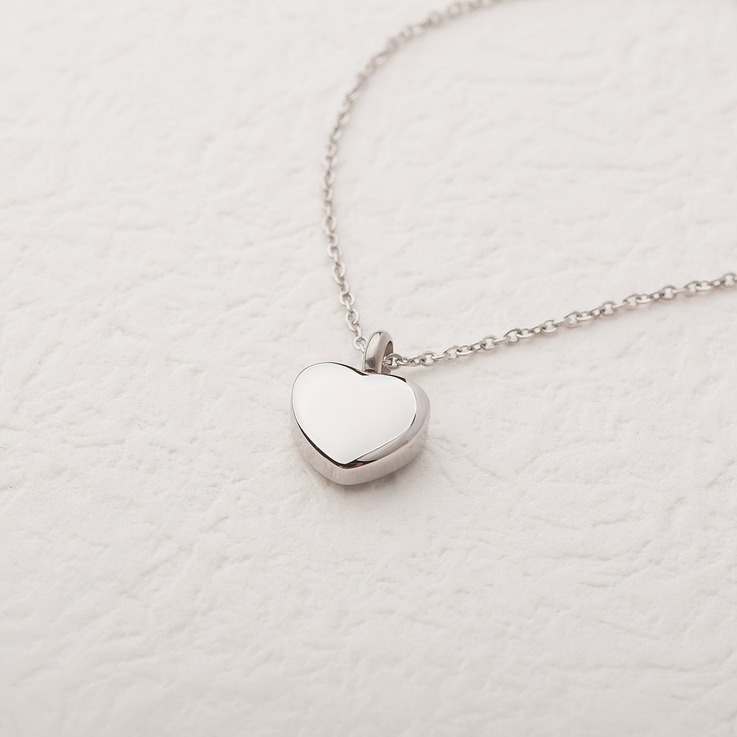 Mini Heart Memorial Necklace