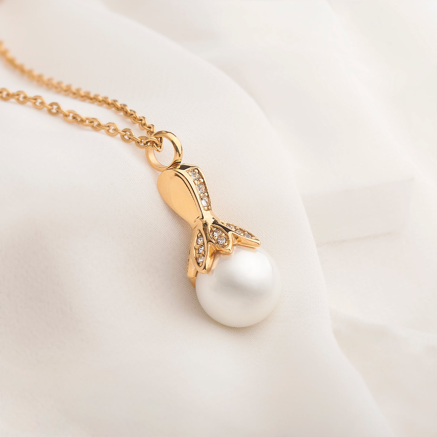 Pearl Memorial Necklace