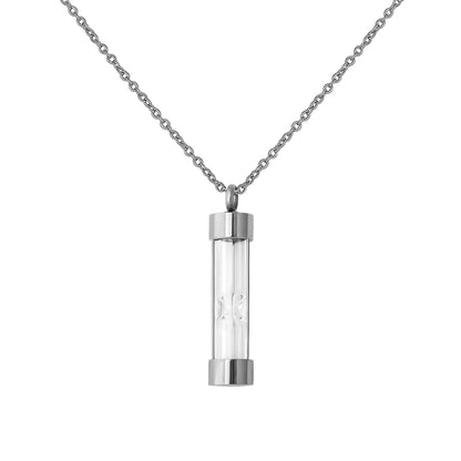 Hourglass Memorial Necklace