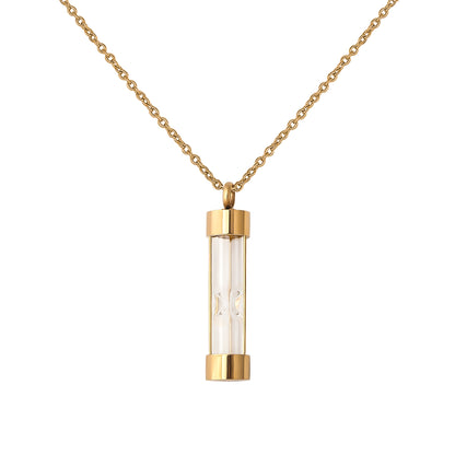 Hourglass Memorial Necklace