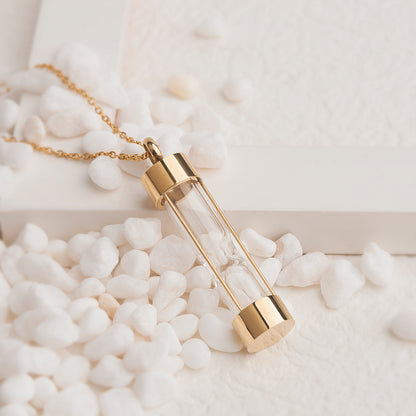 Hourglass Memorial Necklace