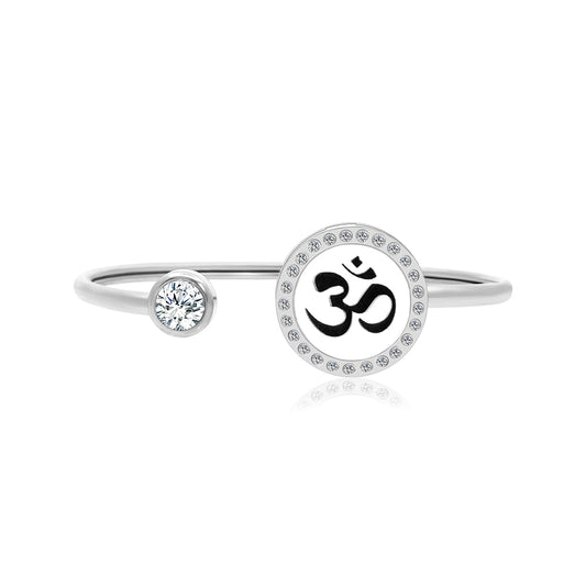 Om Sign Aromatherapy Twistable Bangle