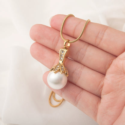 Pearl Memorial Necklace