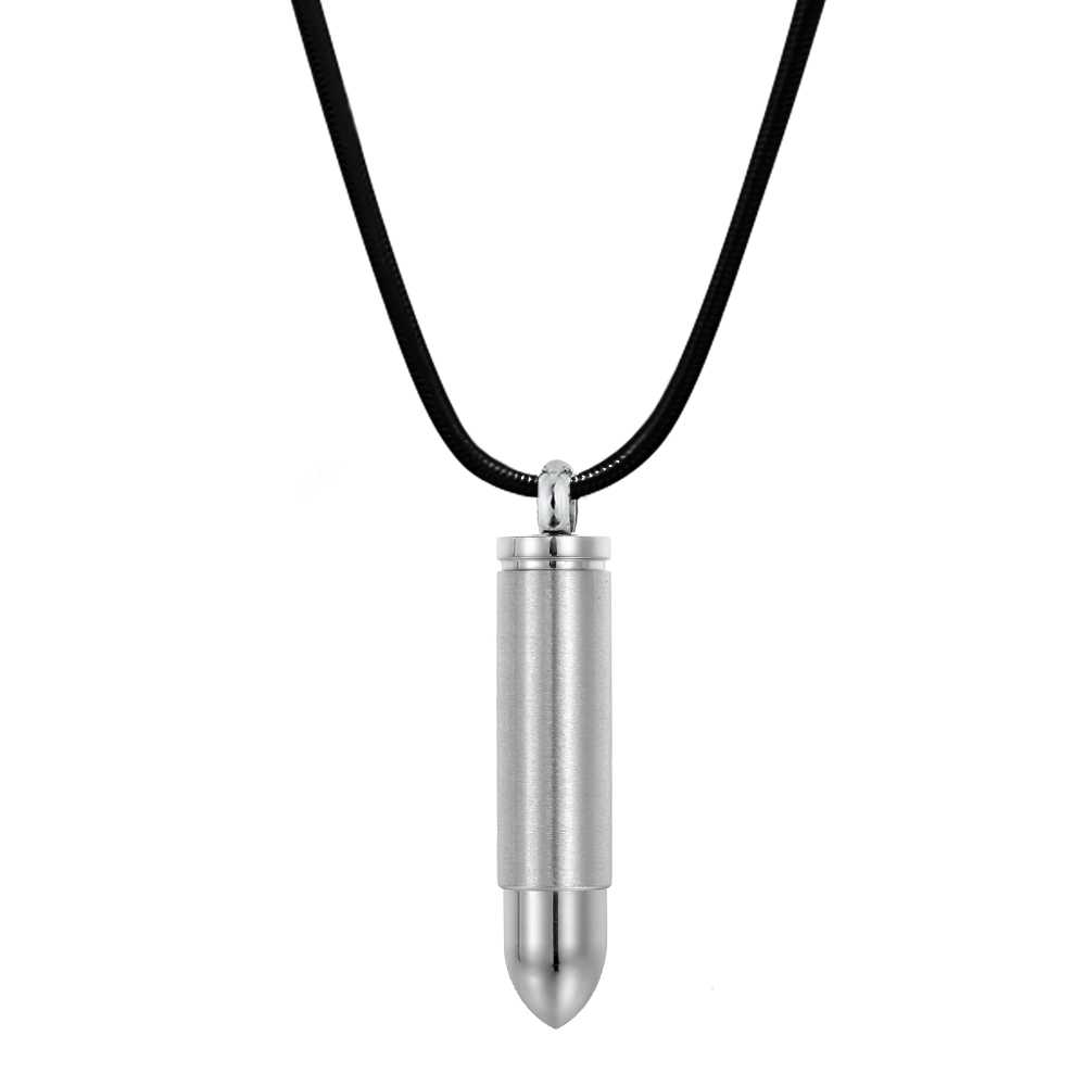 Wholesale Silver Bullet Cartridge Memorial Necklace - Anavia Jewelry ...