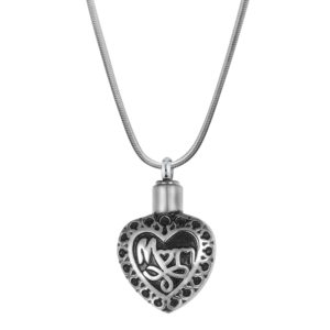 B86286 Dear Mom Heart Memorial Necklace 1
