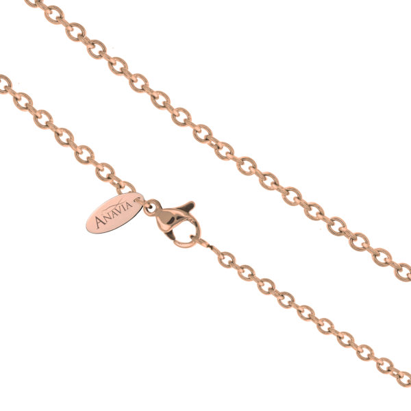 B102424 Rose Gold  Clouds Essential Oil Necklace 3